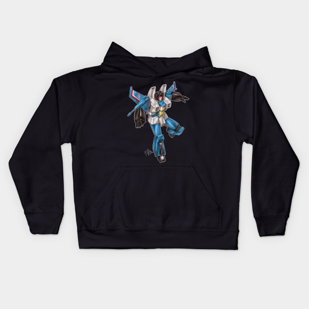 Thundercracker G1 Kids Hoodie by Fetch